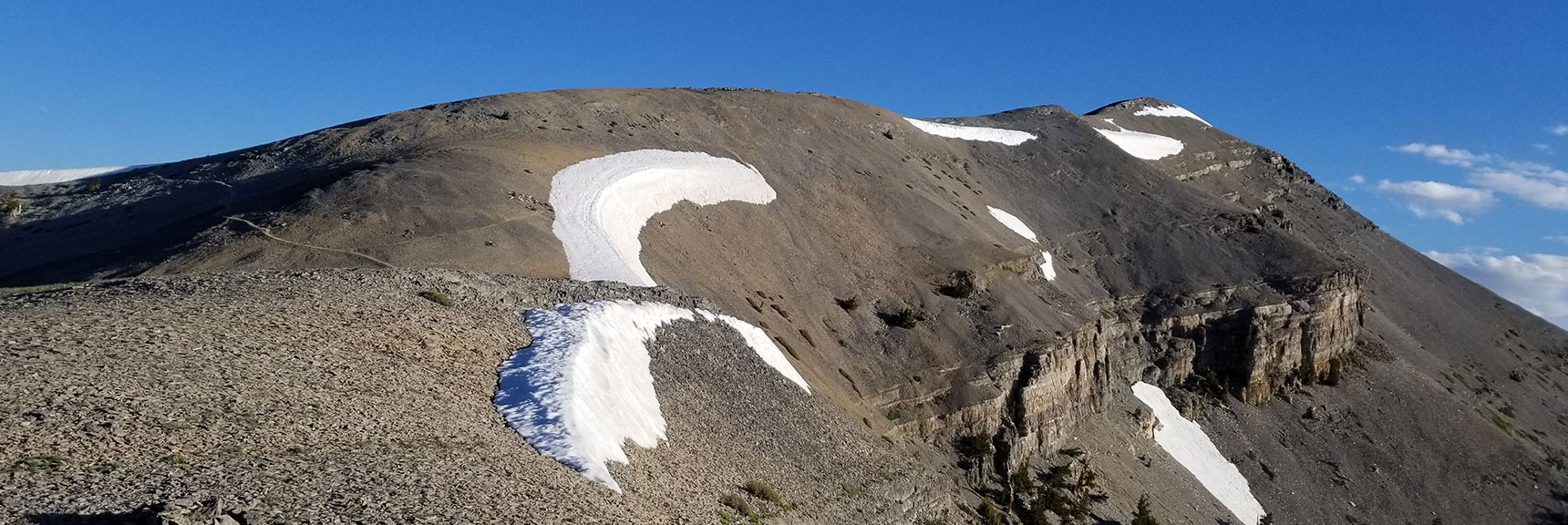 Final Approach to Charleston Peak Summit