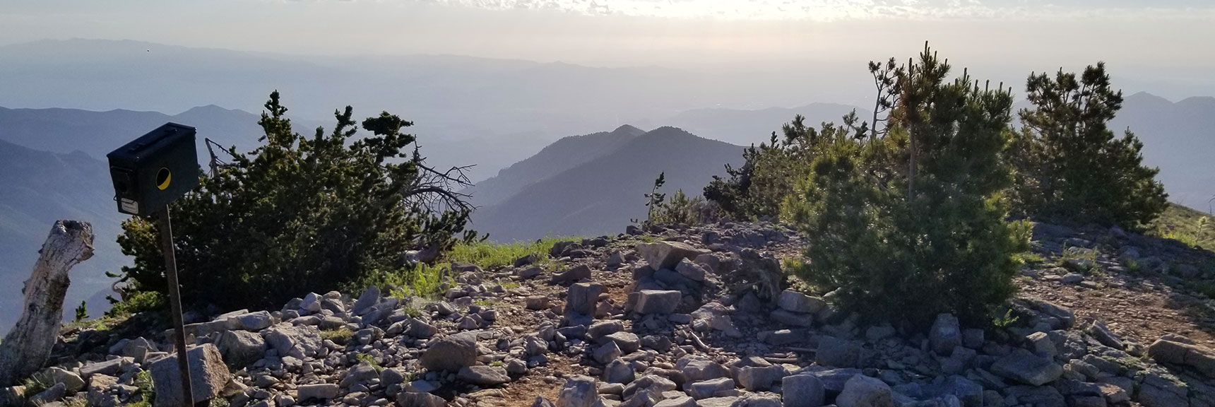 Harris Mountain from Griffith Peak Summit