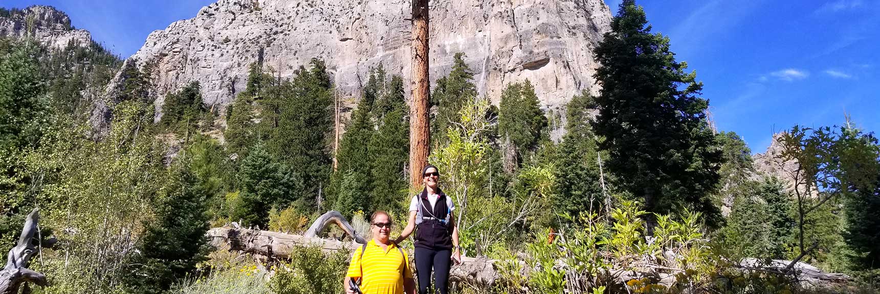 First View of Cathedral Rock in Mt Charleston Wilderness, Nevada