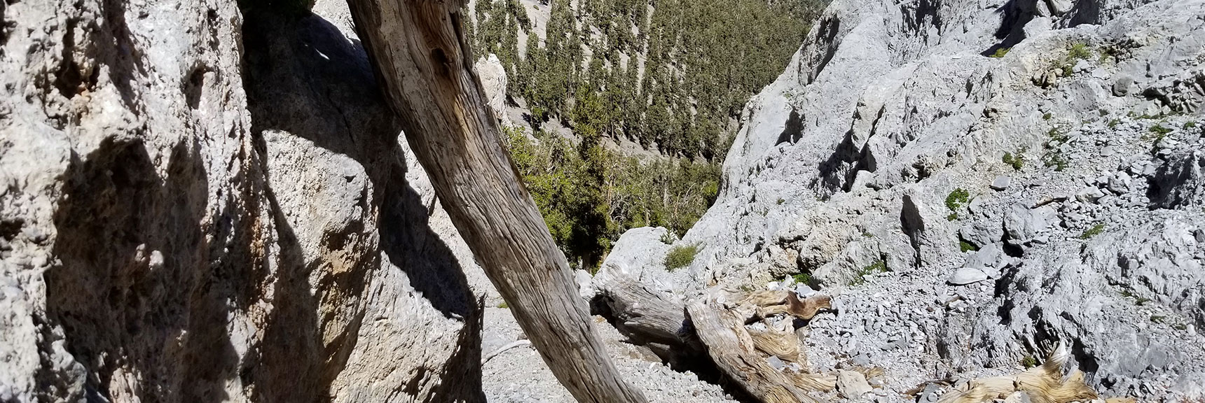 100ft Drop Below 10ft Vertical Rock Wall - If You Slip!