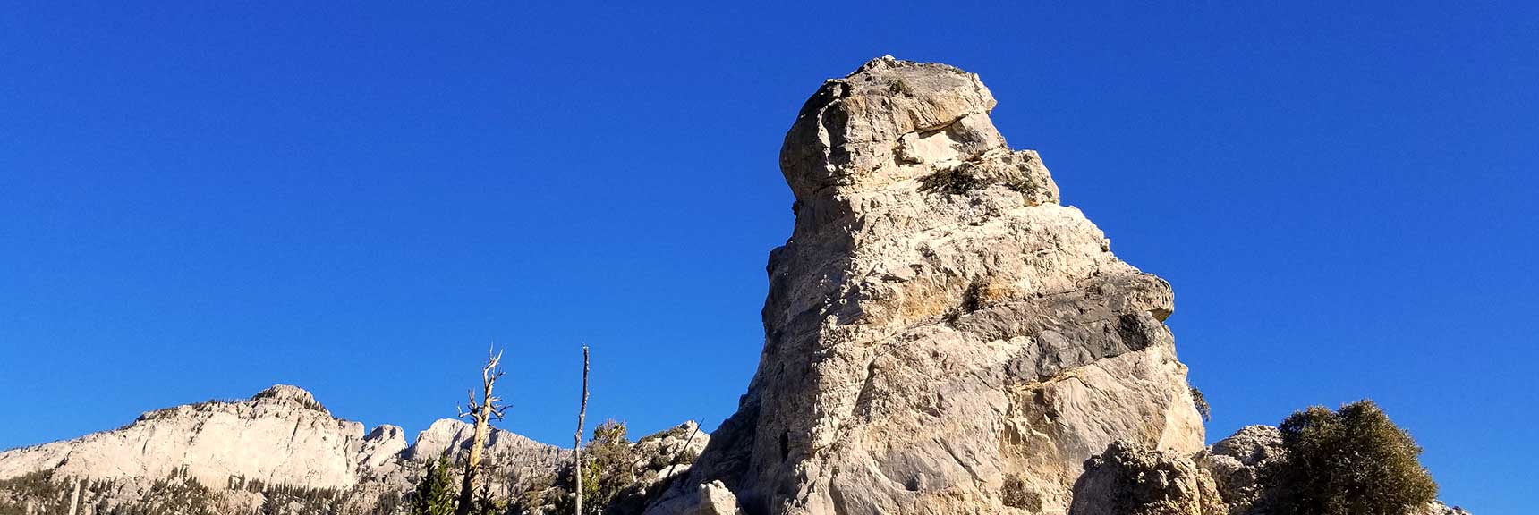 Cockscomb Peak on Cockscomb Ridge in Mt. Charleston Wilderness, Nevada