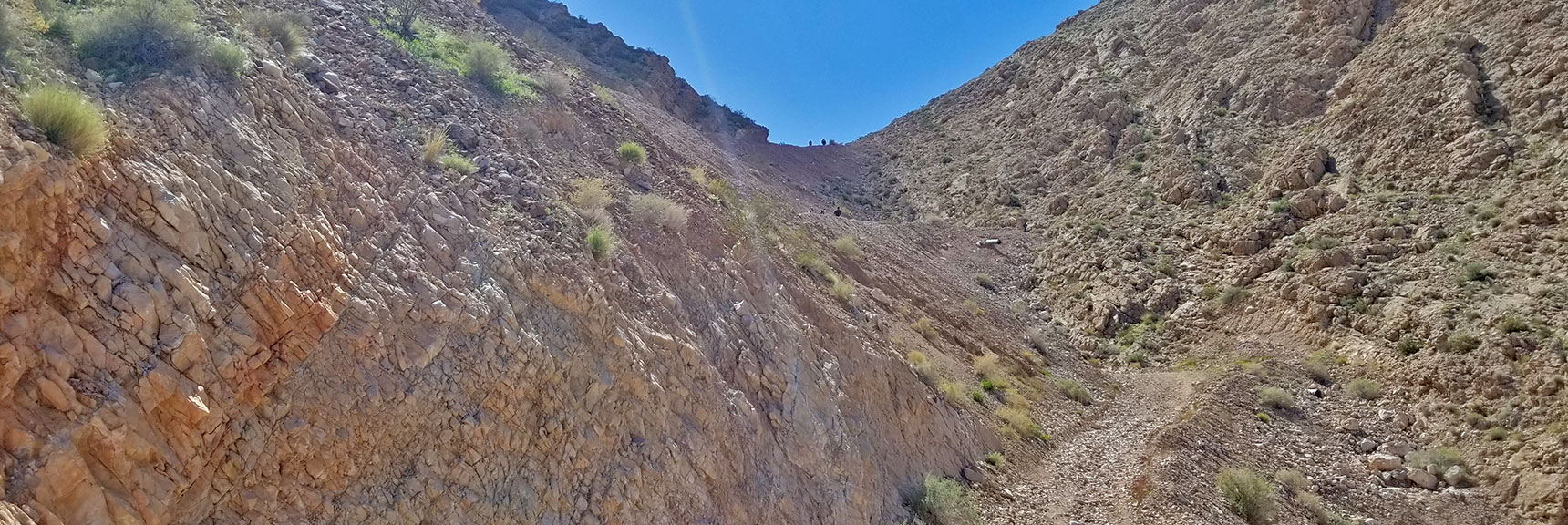 Ascending Toward First Summit of Frenchman Mountain, Nevada