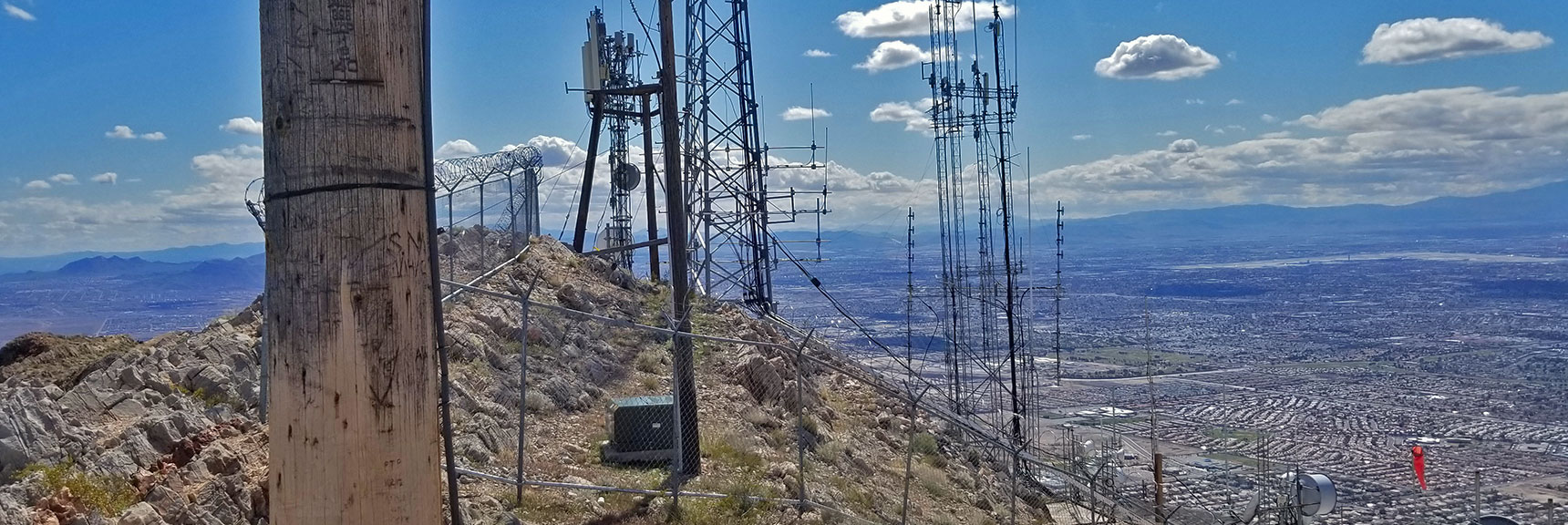 View of Second Summit of Frenchman Mountain, Nevada