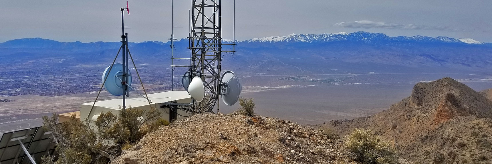View West From Gass Peak Eastern Summit | Gass Peak Eastern Summit Ultra-marathon Adventure, Nevada