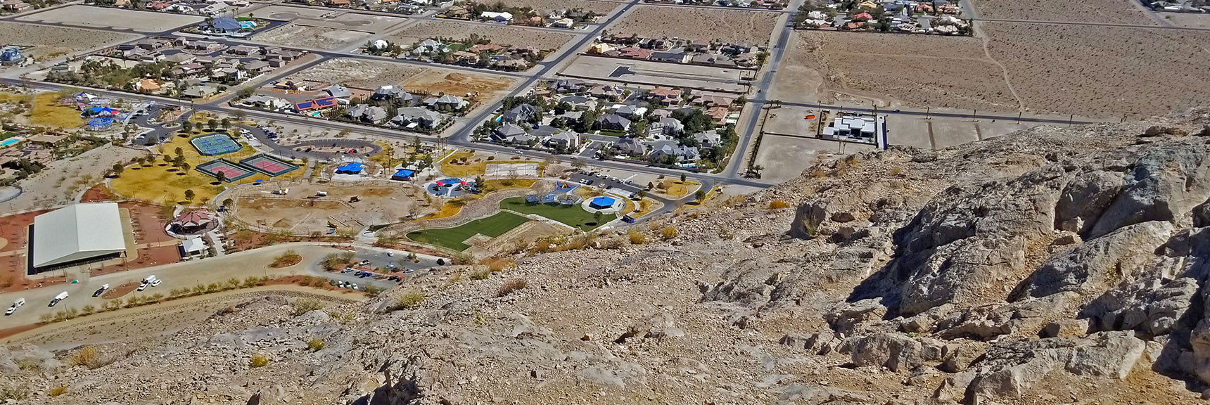 Lone Mountain Discovery Park Viewed from Lone Mountain Summit | Lone Mountain | Las Vegas, Nevada