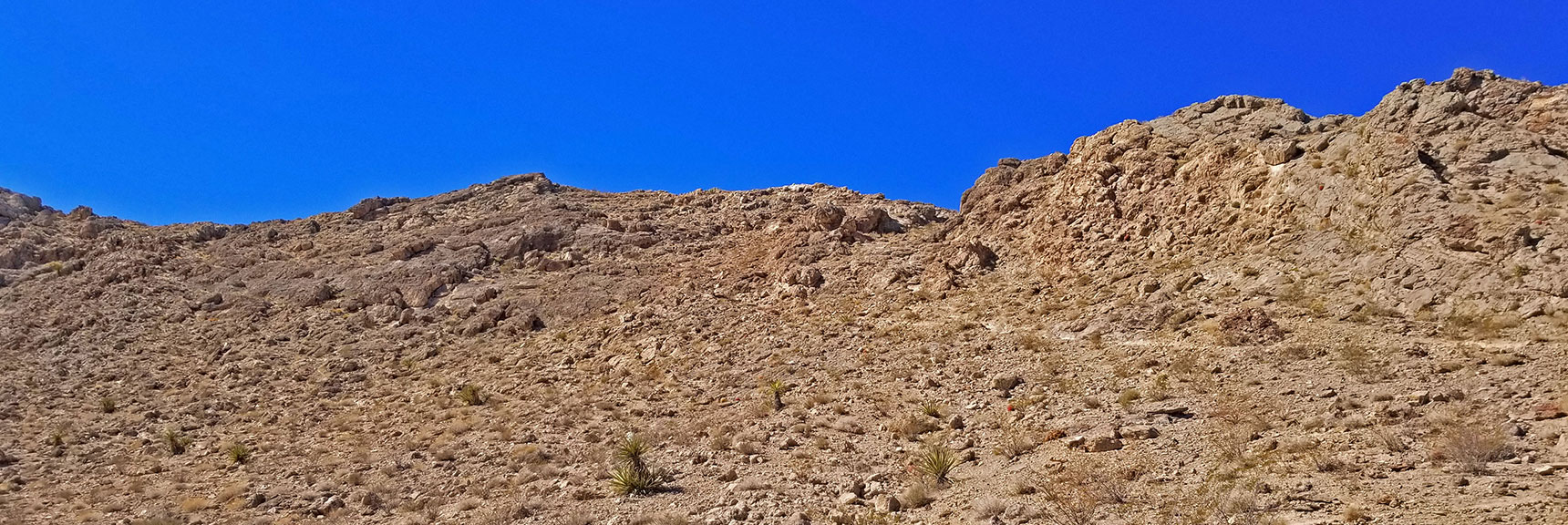 Retraced My Steps Back to That Northern Rugged Summit Route. Begin Ascent. | Lone Mountain | Las Vegas, Nevada