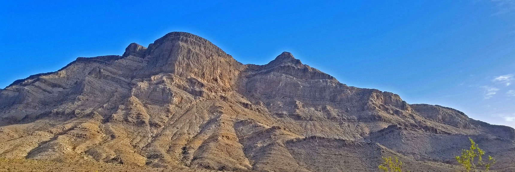 View of West Side of La Madre/El Padre Mirror Mountain Formations | Little Red Rock Las Vegas, Nevada, Near La Madre Mountains Wilderness