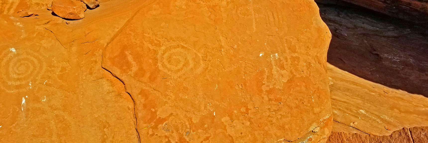 Ancient Petroglyph Drawings at the Cooking Area | Little Red Rock Las Vegas, Nevada, Near La Madre Mountains Wilderness