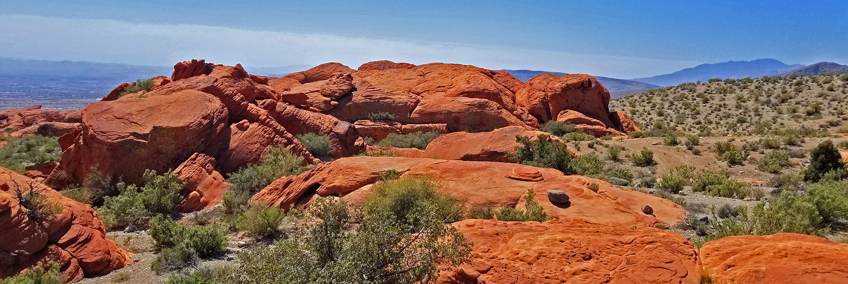 Wandering Amongst Red Rock Formations in Main Little Red Rock Area Near Base of Damsel Peak | Little Red Rock Las Vegas, Nevada, Near La Madre Mountains Wilderness