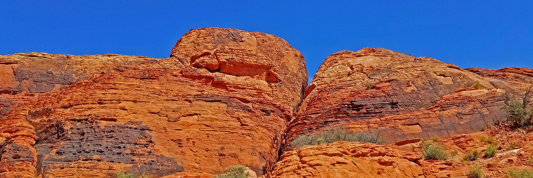 Some Cliffs Nearly 200ft High | Little Red Rock Las Vegas, Nevada, Near La Madre Mountains Wilderness