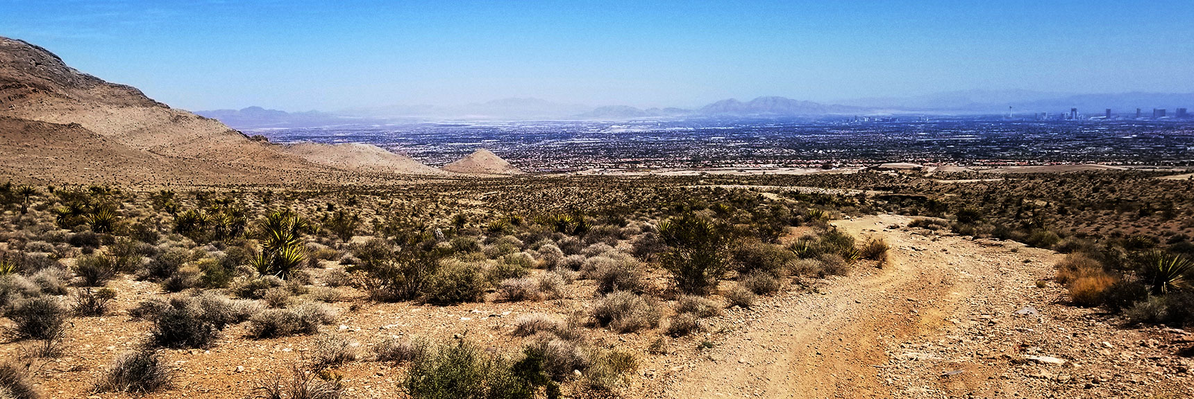 Heading Toward Small Hill Reference Point Near Lake Mead Blvd Parking Area | Little Red Rock Las Vegas, Nevada, Near La Madre Mountains Wilderness