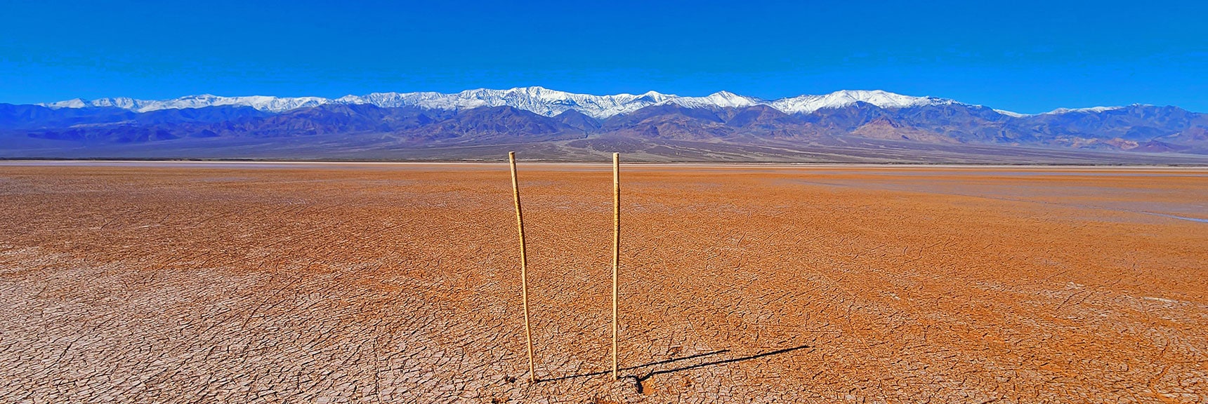 Center of Death Valley View West Toward Telescope Peak | Death Valley Crossing | Death Valley National Park, California | David Smith | LasVegasAreaTrails.com