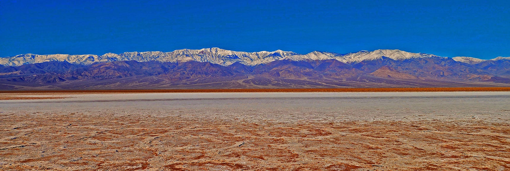 Just to the Right and Below Telescope Peak High Point in Hanaupah Canyon | Death Valley Crossing | Death Valley National Park, California | David Smith | LasVegasAreaTrails.com