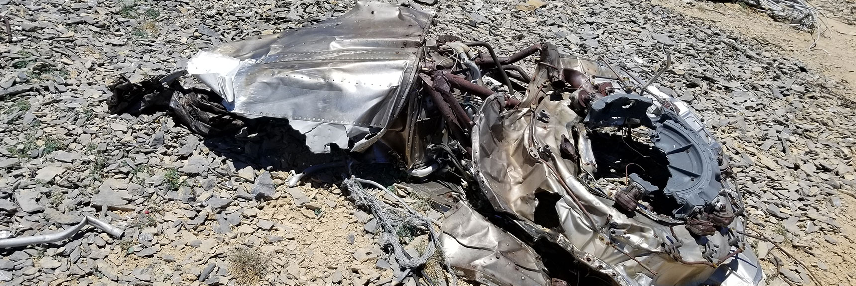 One of the Twin Propeller Engines | Escarpment Trail | Mt Charleston Wilderness | Spring Mountains, Nevada