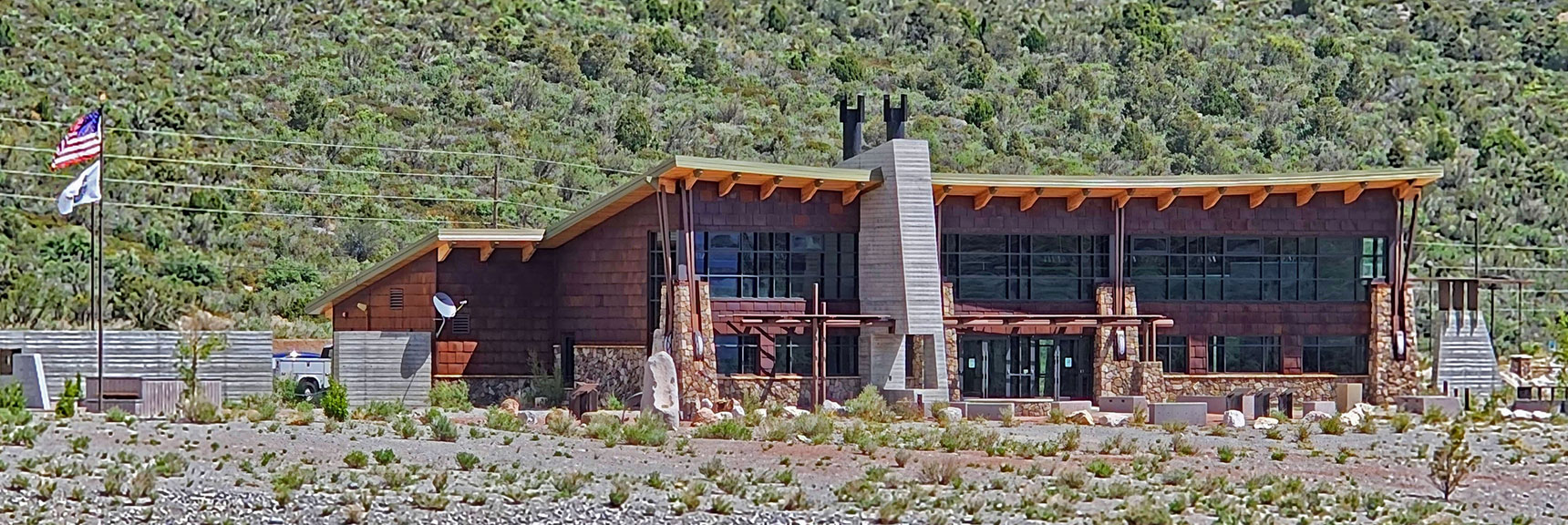 Visitor Gateway Main Building | Spring Mountains Visitor Gateway | Mt. Charleston Wilderness | Spring Mountains, Nevada
