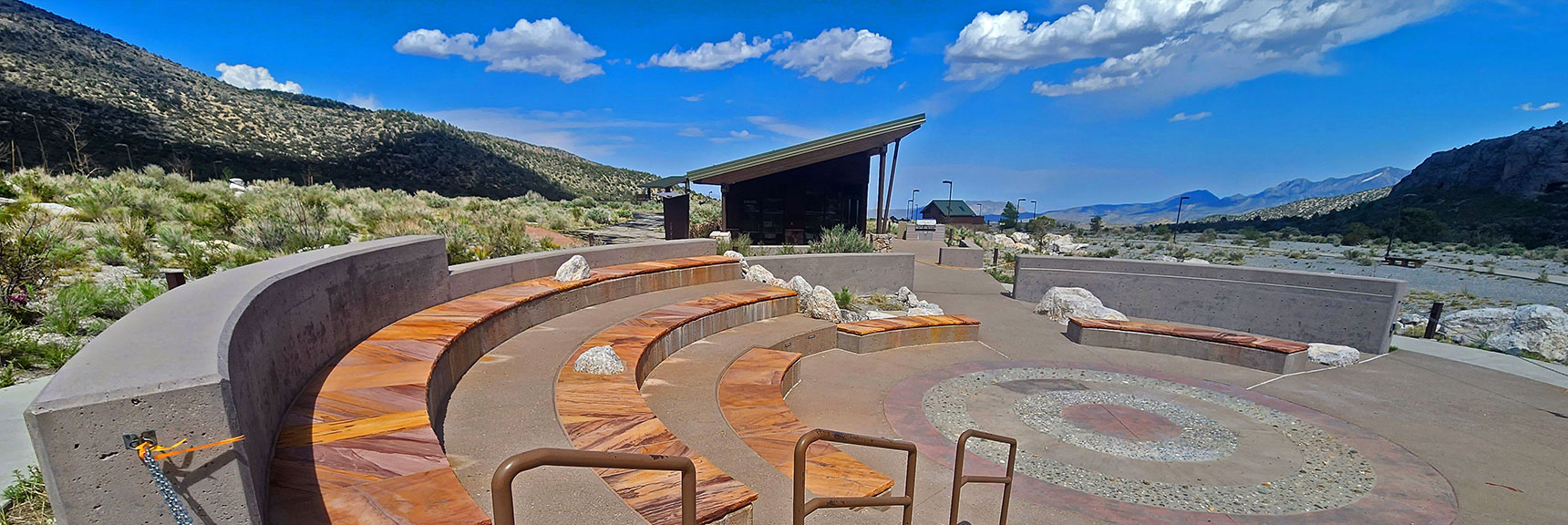 Smaller Amphitheater Behind Visitor Gateway (there is a larger amphitheater) | Spring Mountains Visitor Gateway | Mt. Charleston Wilderness | Spring Mountains, Nevada