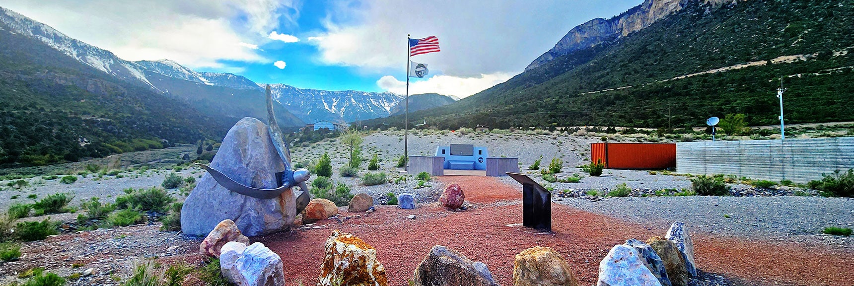 C-54 Plane Crash Memorial | Spring Mountains Visitor Gateway | Mt. Charleston Wilderness | Spring Mountains, Nevada
