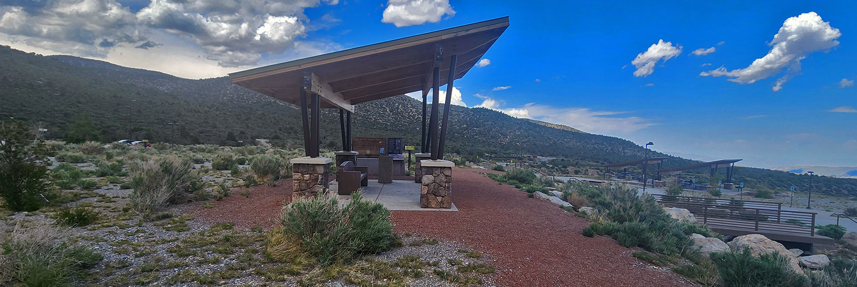 There Are Picnic Areas and an Educational Building Attached to The Visitor Gateway | Spring Mountains Visitor Gateway | Mt. Charleston Wilderness | Spring Mountains, Nevada