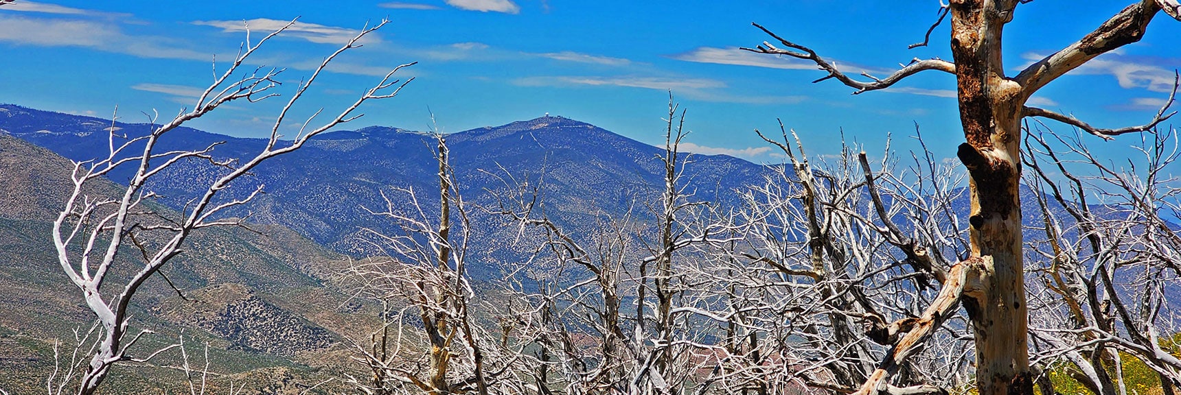 Angel Peak from Wilson Ridge South High Point. | Wilson Ridge South High Point | Lovell Canyon, Nevada