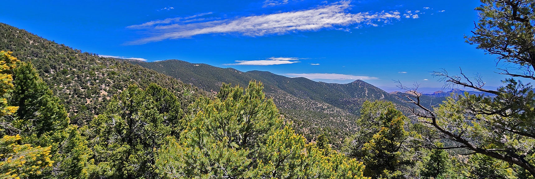 Wilson Ridgeline Heading South from High Point. | Wilson Ridge South High Point | Lovell Canyon, Nevada