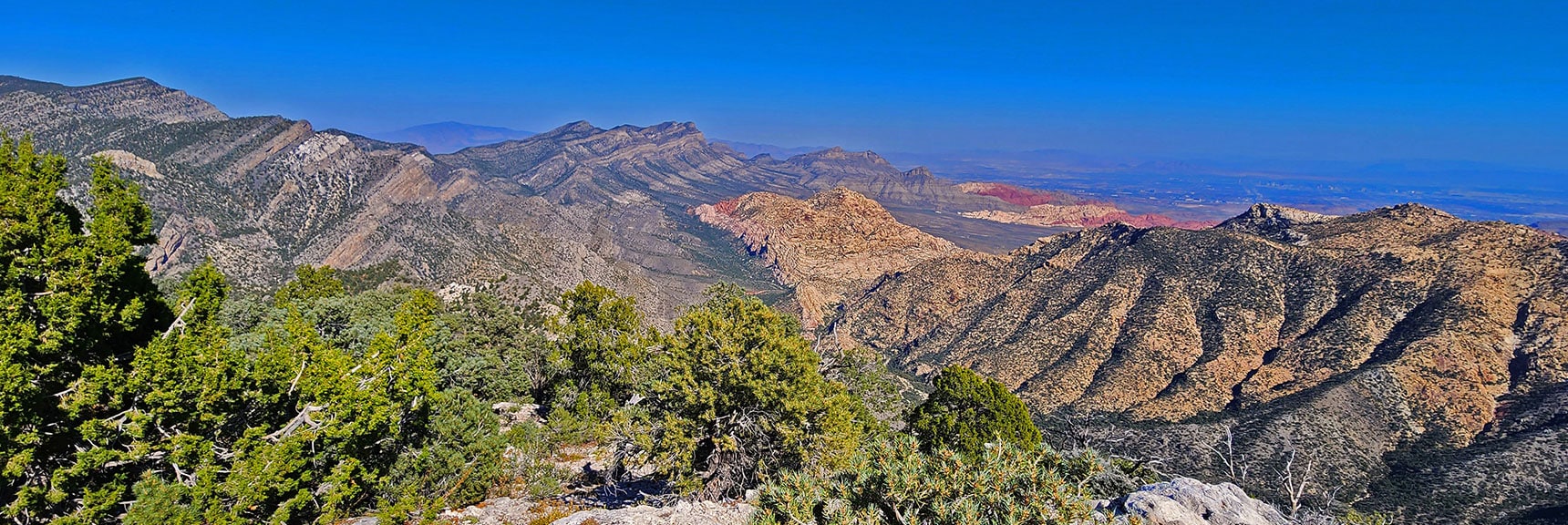Wilson Ridge Meets La Madre Mts. Ridgeline Above White Rock Mt. | Mini Matterhorn Pinnacle North Twin | Wilson Ridge | Lovell Canyon & Rainbow Mountains, Nevada