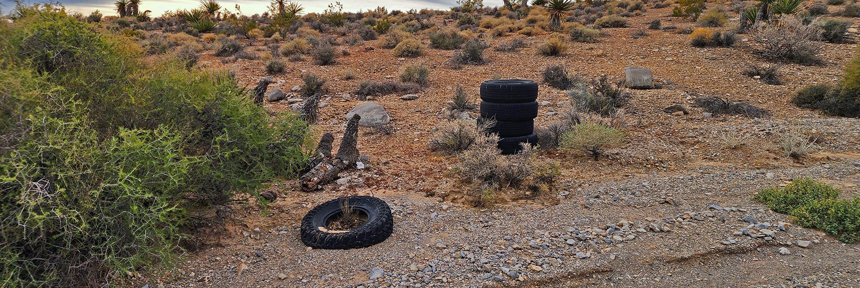 Brownstone Basin's Unpaved Road Network Has Taken Its Toll! | Damsel Peak Southeastern Slope | Calico & Brownstone Basins, Nevada