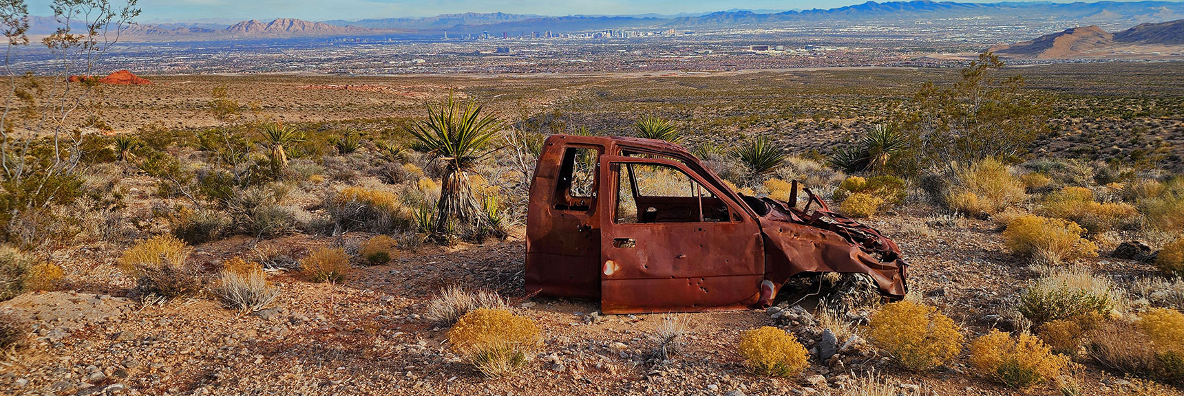 Is This the Missing Cab... 200ft Away? Violent Demise! | Damsel Peak Southeastern Slope | Calico & Brownstone Basins, Nevada
