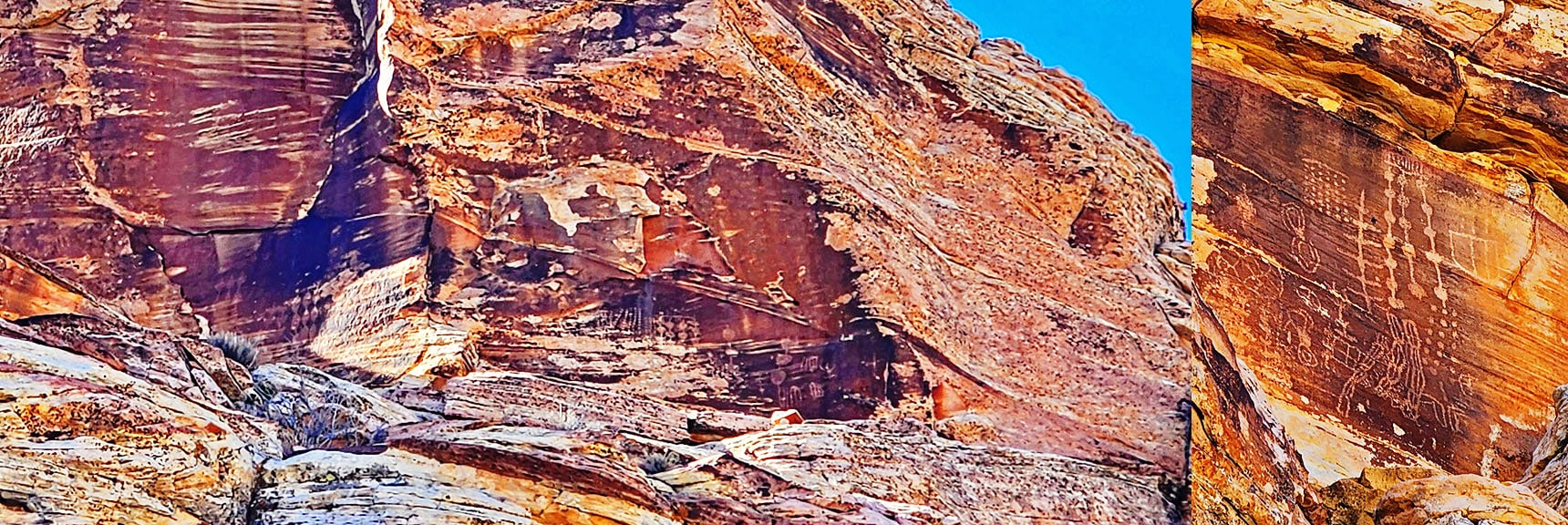 | Brownstone Trail | Calico Basin | Brownstone Basin | La Madre Mountains Wilderness, Nevada