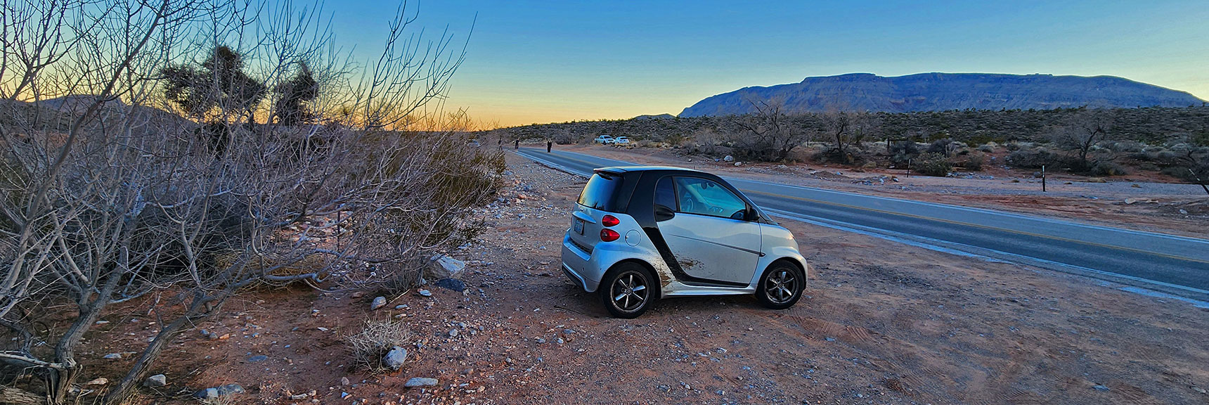 Back at "The Beast" at Gene's Trailhead. Awesome Adventure Today! | Brownstone Trail | Calico Basin | Brownstone Basin | La Madre Mountains Wilderness, Nevada