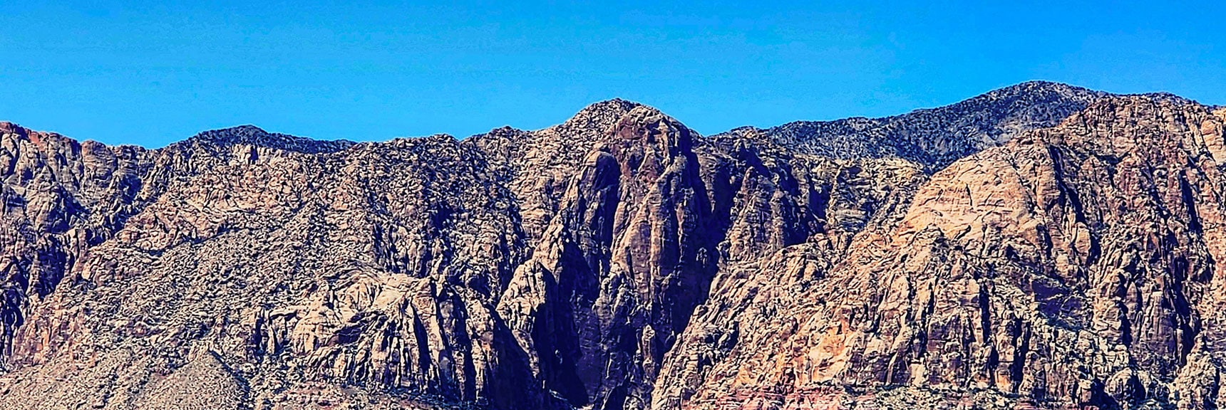 Next is the Highly Technical But Popular Black Velvet Peak. | Blue Diamond Hill Southern Ridgelines | Red Rock Canyon, Nevada