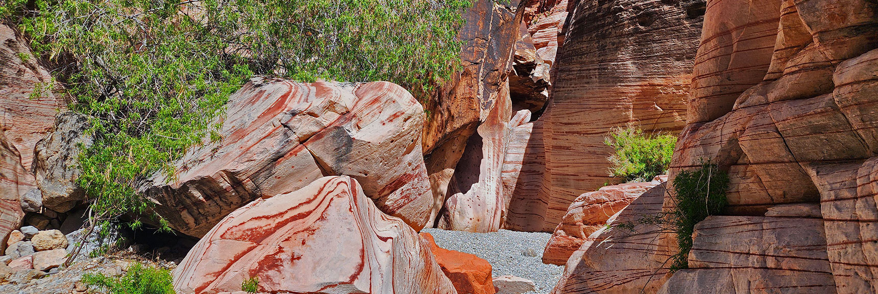 Throughout Gateway Canyon: "Where There's a Barrier, Look for a Bypass" | Gateway Canyon, Gray Cap Ridge, Brownstone Basin | Calico & Brownstone Basins, Nevada