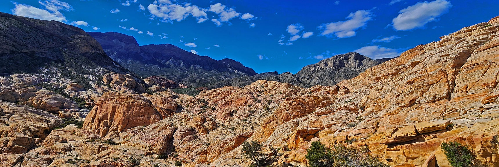 View Toward La Madre Mts. Ridgeline in Upper Brownstone Basin | Gateway Canyon, Gray Cap Ridge, Brownstone Basin | Calico & Brownstone Basins, Nevada