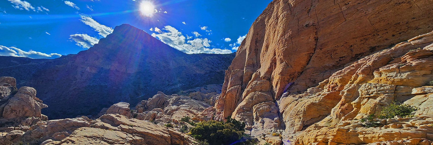 Round This Sandstone Hill, Turn Right, Then Descend to Brownstone Basin | Gateway Canyon, Gray Cap Ridge, Brownstone Basin | Calico & Brownstone Basins, Nevada