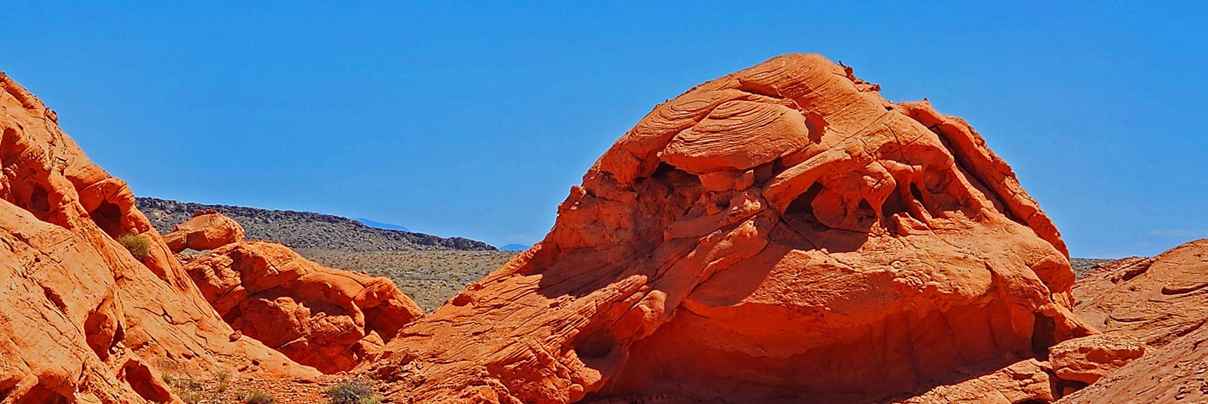 Northern Bowl of Fire Detailed View | Lake Mead National Recreation Area, Nevada