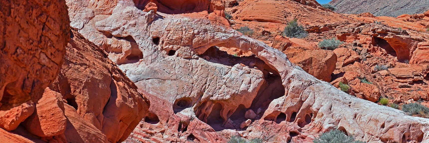Northern Bowl of Fire Detailed View | Lake Mead National Recreation Area, Nevada