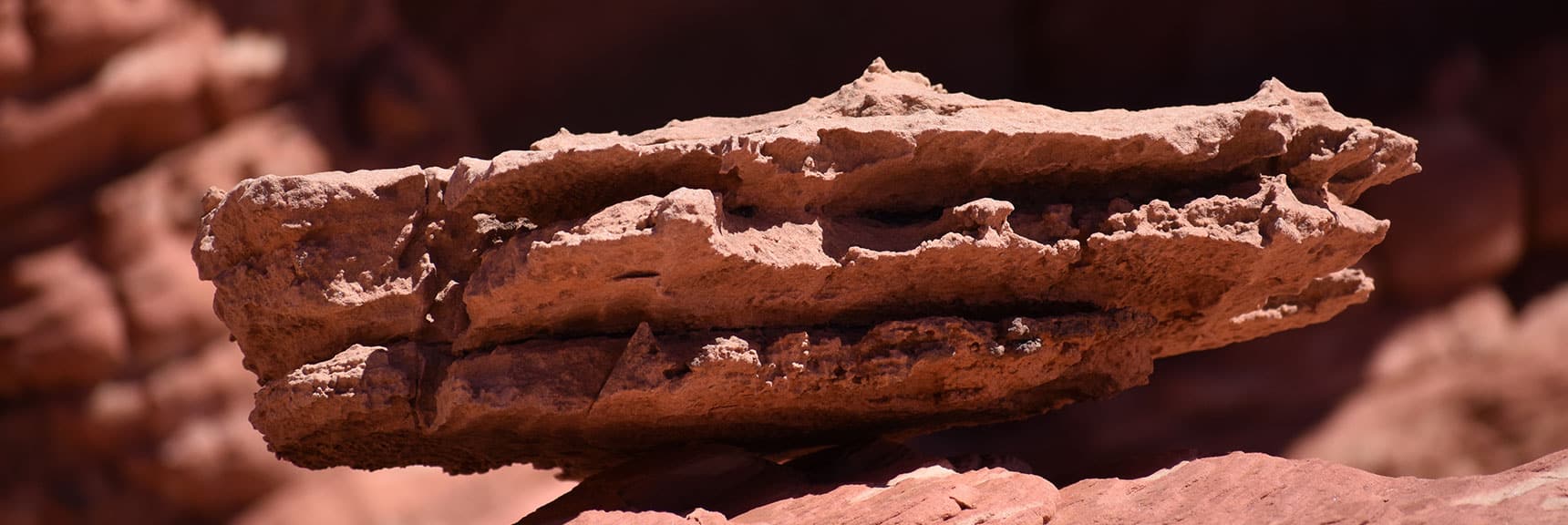 Northern Bowl of Fire Detailed View | Lake Mead National Recreation Area, Nevada