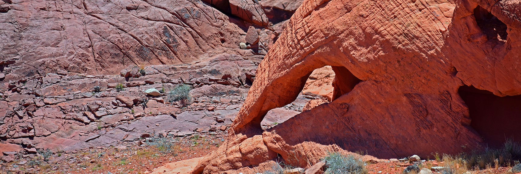 Northern Bowl of Fire Detailed View | Lake Mead National Recreation Area, Nevada