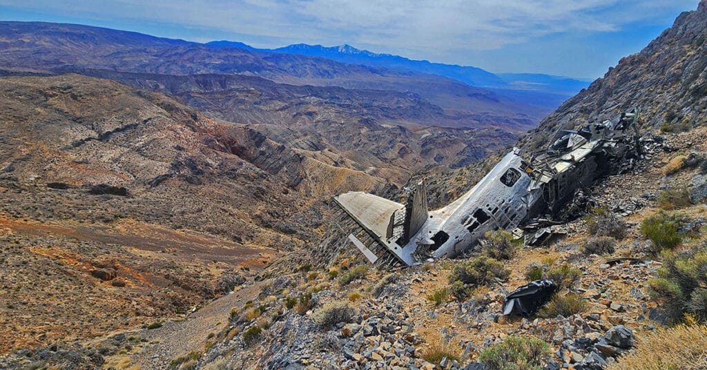 CIA Plane Crash in 1952 | Panamint Mountains | Death Valley, CA