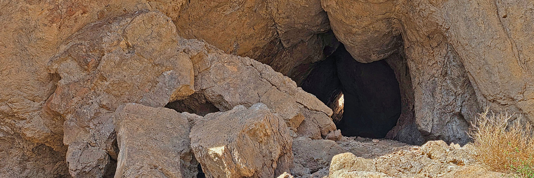 Actually, It's Open at Both Ends Making it a Cave Arch | Nelson Benchmark | Eldorado Wilderness, Nevada