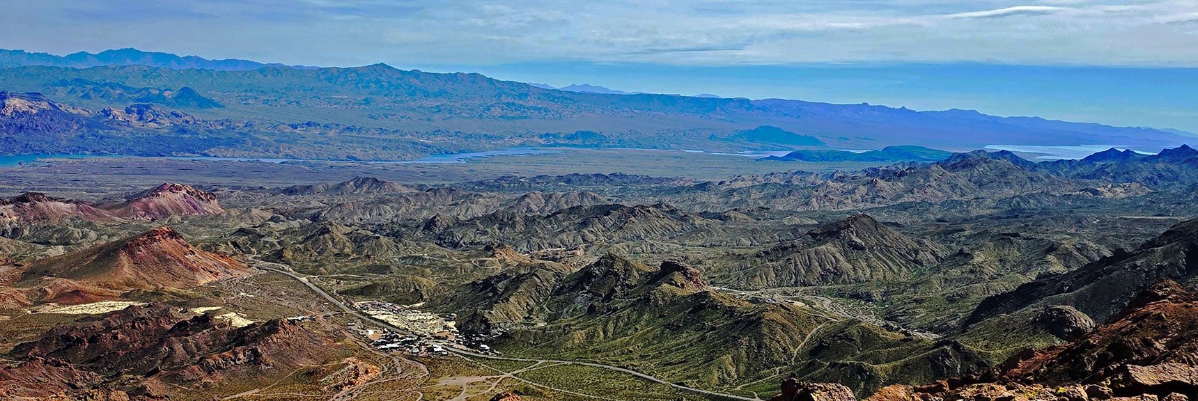 Another View of Colorado River to Lake Mohave | Nelson Benchmark | Eldorado Wilderness, Nevada