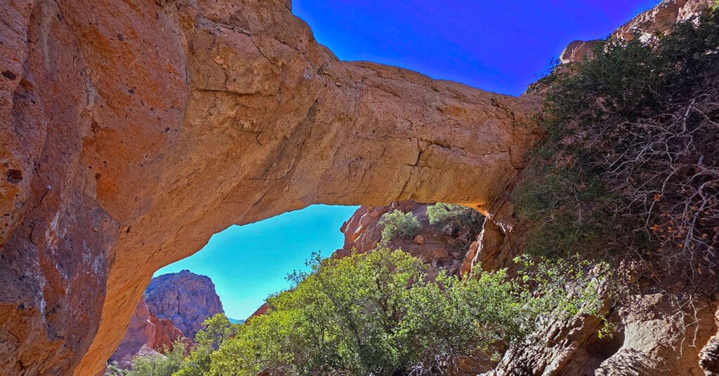 Murl Emery Arch | Eldorado Wilderness, Nevada