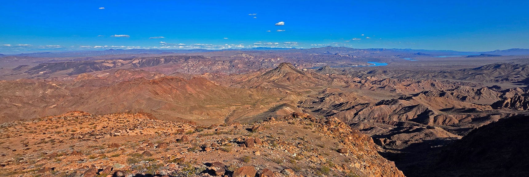Achieved Forlorn Hope Peak Summit Ridge After Weaving Up Through Cliffs | Forlorn Hope Peak South and Peak 2720 West, Eldorado Wilderness, Nevada
