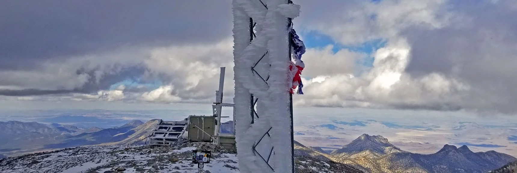 What the Snow Has Crafted on Charleston Peak Summit | Charleston Peak Loop October Snow Dusting | Mt. Charleston Wilderness | Spring Mountains, Nevada