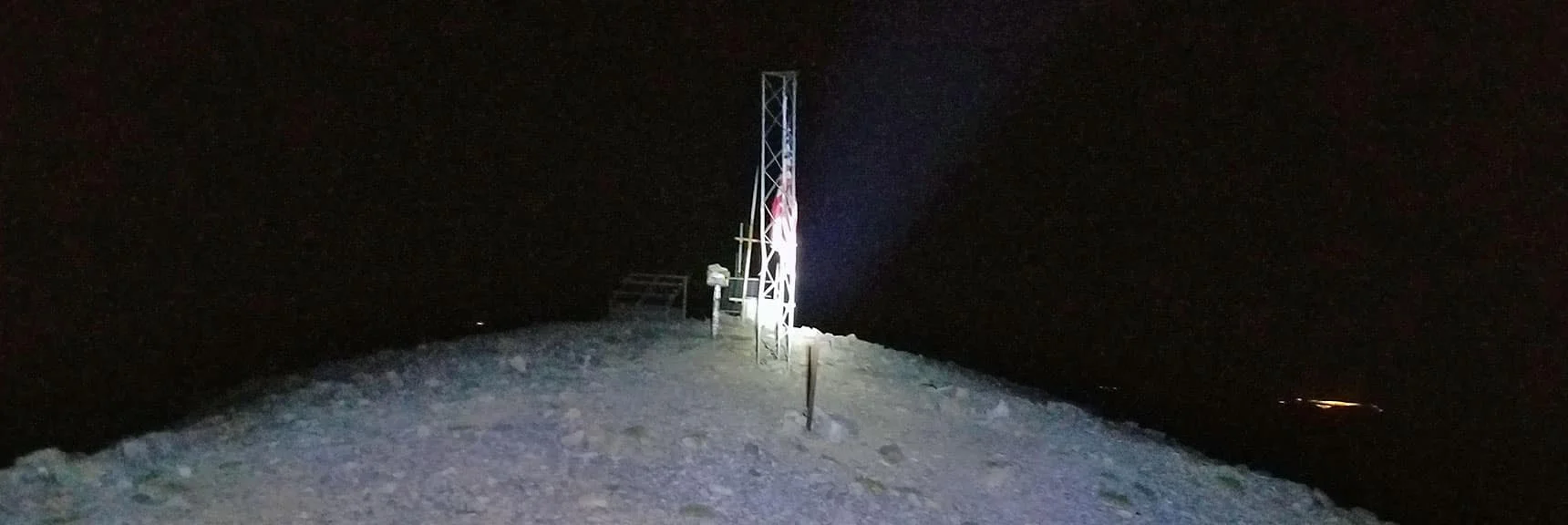 Charleston Peak Summit at 12:30am | Six Peak Circuit Adventure in the Spring Mountains, Nevada