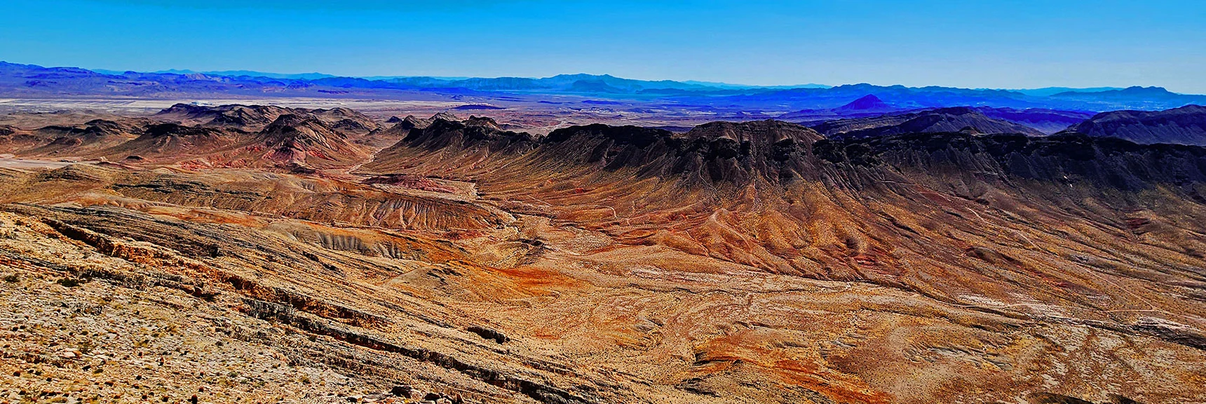 Eastern View. Can You See Lava Butte & Lake Mead? | Sunrise Mountain Near Lake Mead National Recreation Area | Las Vegas Metro & Surrounding Areas, Nevada