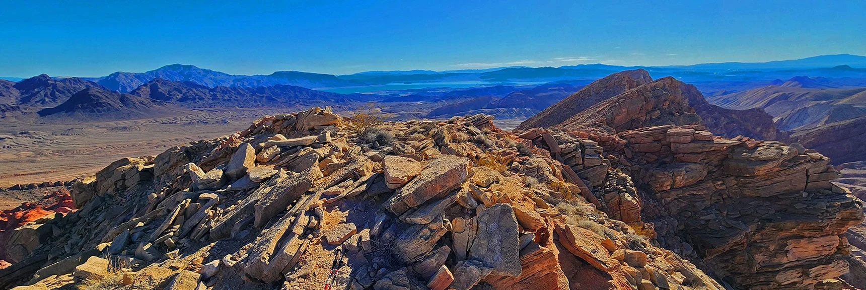 Rugged, Seldom Visited Ridgeline wth Commanding Views | Anniversary Ridge | Muddy Mountains wilderness, Nevada