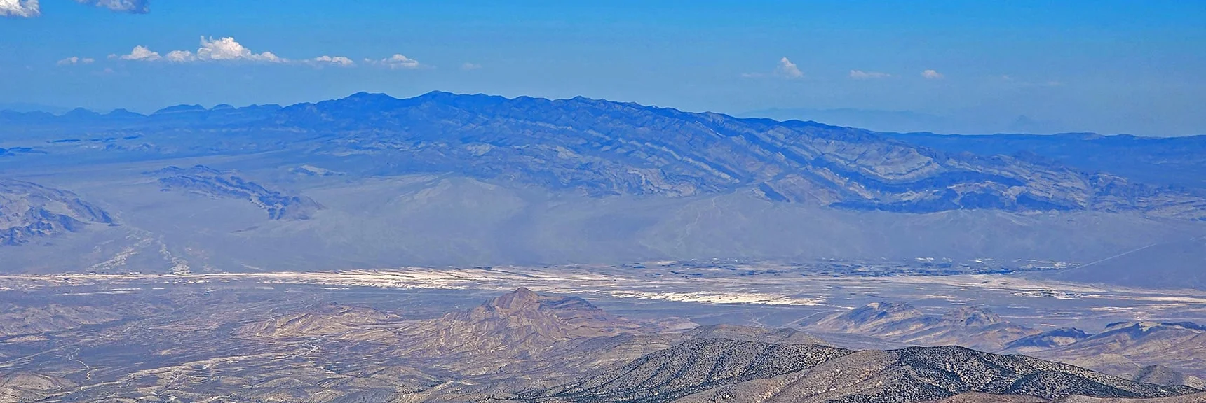 Sheep Range from Mummy Mountain Summit | Mummy Mountain Grand Crossing | Lee Canyon to Deer Creek Road | Mt Charleston Wilderness | Spring Mountains, Nevada |