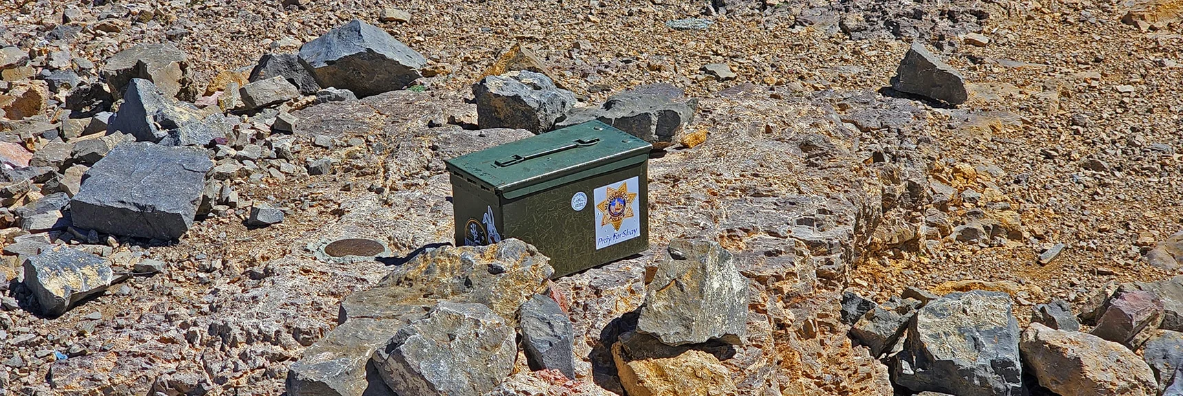 Arrival at Mummy Mountain Summit! | Mummy Mountain Grand Crossing | Lee Canyon to Deer Creek Road | Mt Charleston Wilderness | Spring Mountains, Nevada |