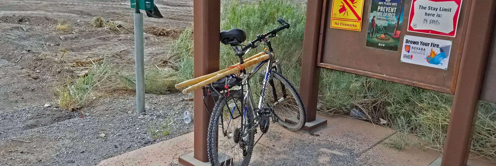Descended to Junction of Deer Creek and Kyle Canyon Roads Right Before Bike Seat Fell Off!! | Lee and Charleston Peaks via Lee Canyon Mid Ridge | Mt Charleston Wilderness | Spring Mountains, Nevada