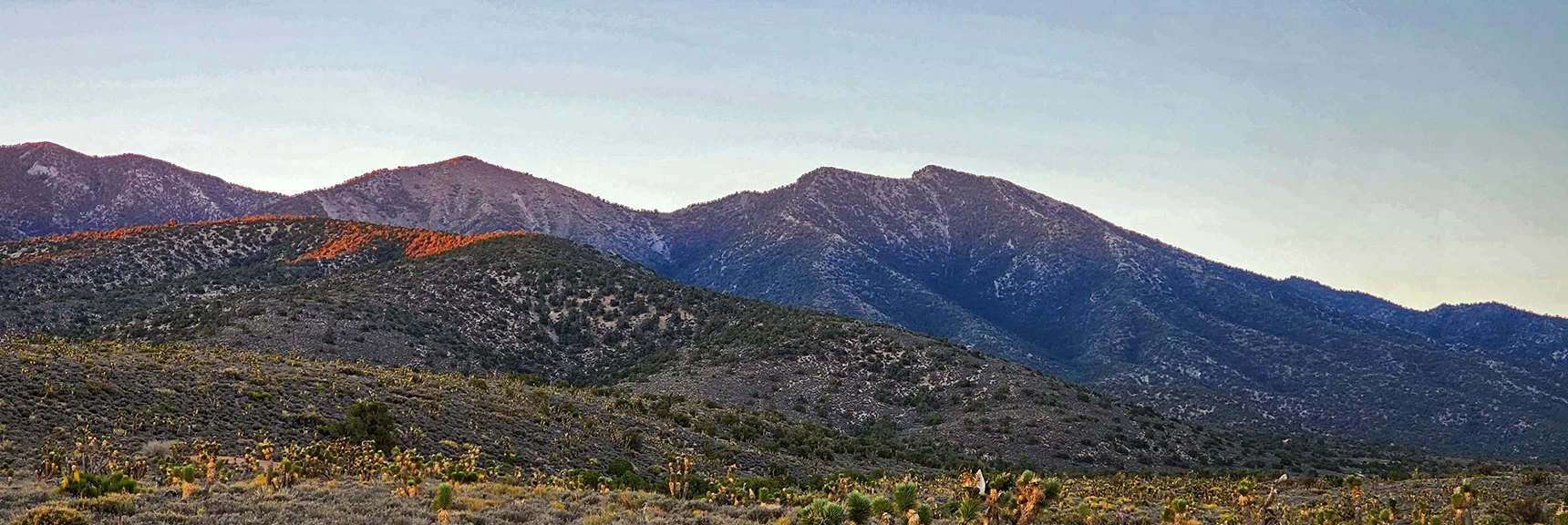 La Madre Mts. Wilderness from 4WD Approach Road | Kyle Canyon Grand Crossing | Northern Half | La Madre Mountains Wilderness, Nevada